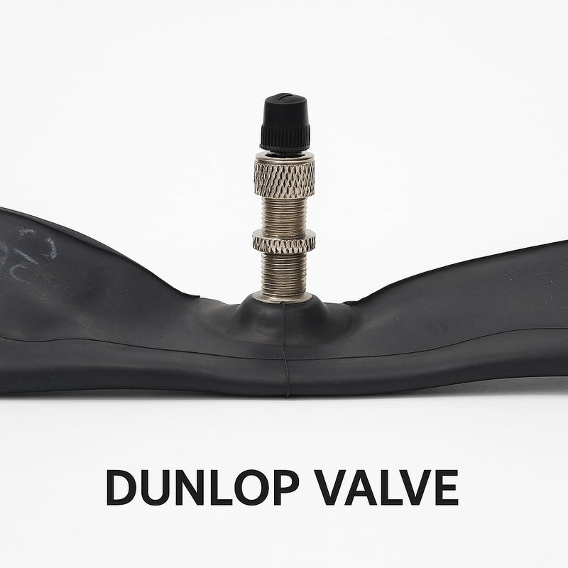 DURO 26 Inch Bicycle Inner Tube 26x1 3/8x1 1/2 (37-584) Dunlop Valve DV35 | Heavy Duty Butyl Rubber Bike Tire Tube | Compatible with Mountain Bike, Wheelchair, Scooter, Cycle, Trolley - Image 5