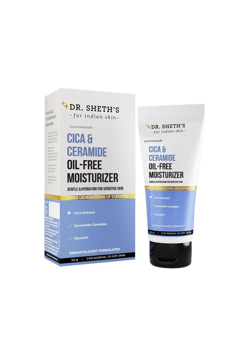 دي آر. شيث'س مرطب دكتور شيث الخالي من الزيوت، سيكا وسيراميد، ٥٠ جم - Image 1