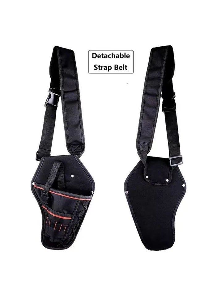 Generic Electric wrench tool waist bag, portable repair tool bag , thickened wear-resistant electrician's bag, waist tool storage bag  - Image 5