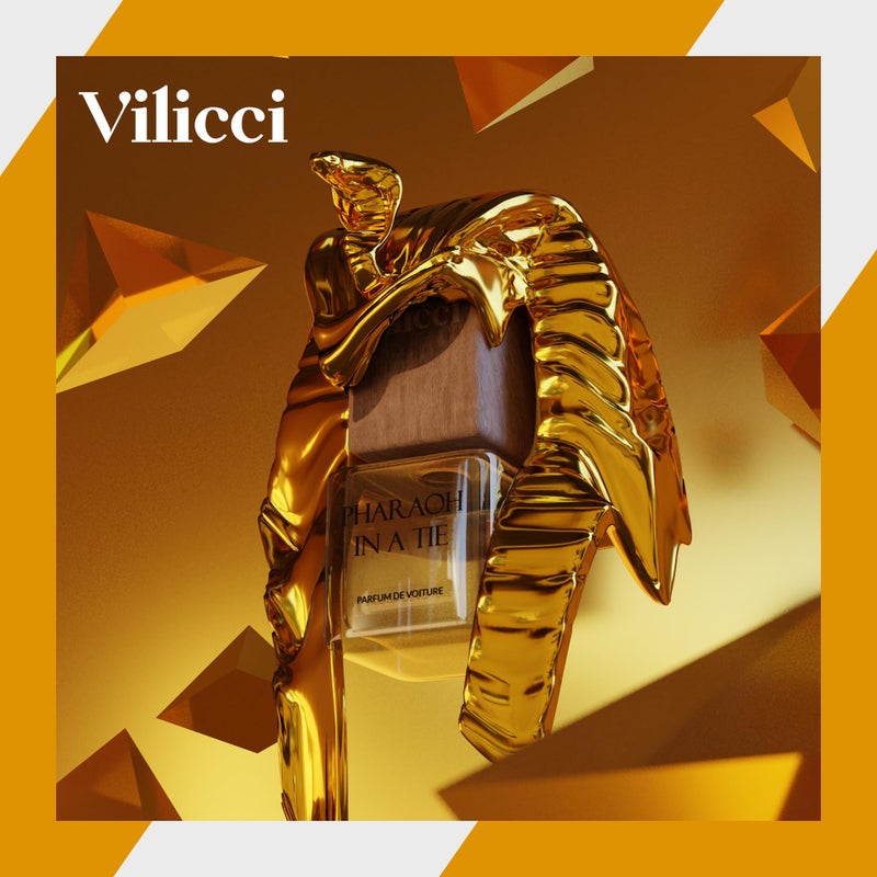 Vilicci Car Air Freshener - Pharaoh in a Tie Scent - Luxurious Car Fresheners, Air Freshener for Car, Long-Lasting Car Hanging Air Freshener, 1 Bottle for Auto and Home - Image 5