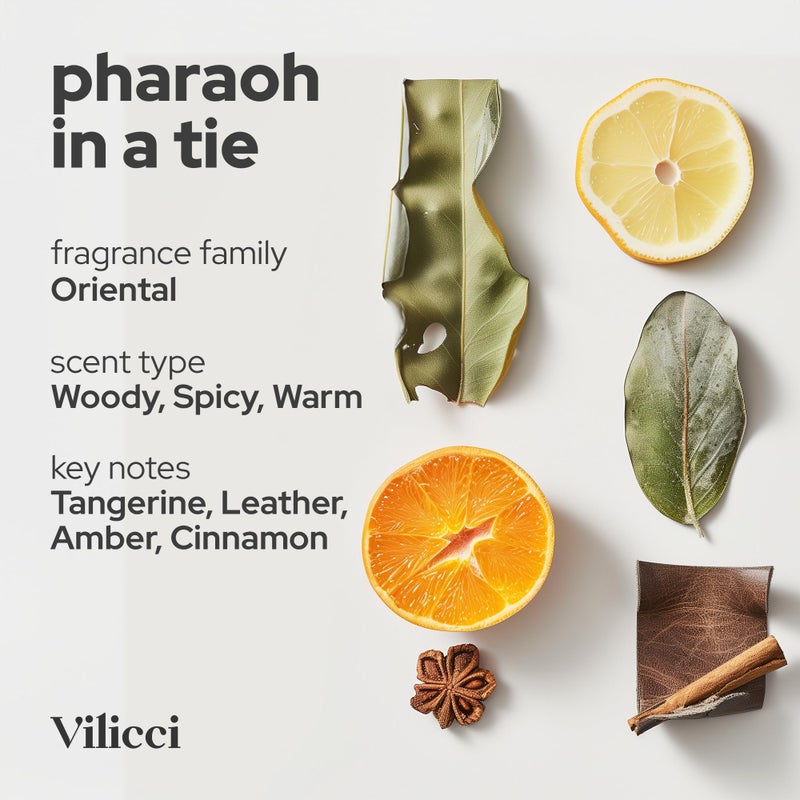 Vilicci Car Air Freshener - Pharaoh in a Tie Scent - Luxurious Car Fresheners, Air Freshener for Car, Long-Lasting Car Hanging Air Freshener, 1 Bottle for Auto and Home - Image 2