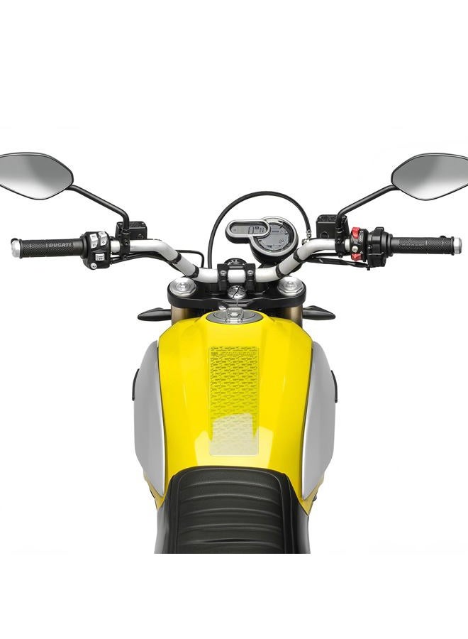 STOMPGRIP | Motorcycle Center Tank Pad Protector | Universal Fit | Pint | Icon Clear - Image 5