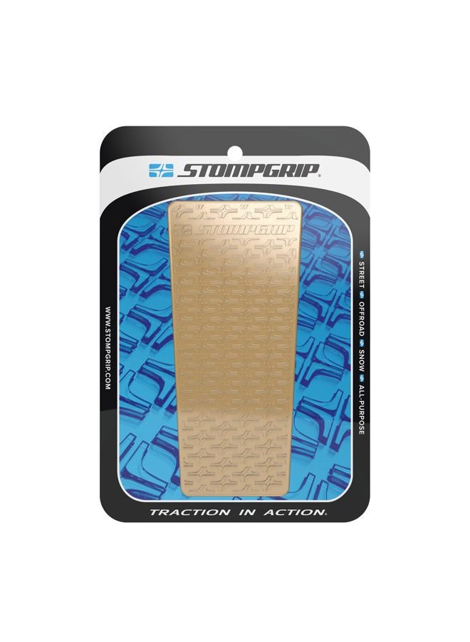 STOMPGRIP | Motorcycle Center Tank Pad Protector | Universal Fit | Pint | Icon Clear - Image 2