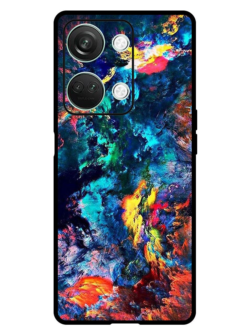 Theodor Protective Case Anti Scratch Shock Proof Bumper Cover For OnePlus Nord 3 Water Colour - Image 1