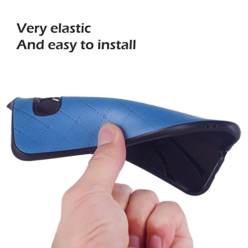 ELISORLI Compatible with Women Men BlackBerry Classic Q20 case Rugged Thin Slim Cell Accessories Anti-Slip Fit Rubber TPU Mobile Phone Silicone Soft Shockproof Bumper Cover for SQC100 Women Men Blue - Image 5