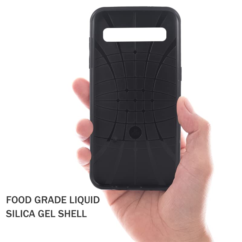 ELISORLI Compatible with Women Men BlackBerry Classic Q20 case Rugged Thin Slim Cell Accessories Anti-Slip Fit Rubber TPU Mobile Phone Silicone Soft Shockproof Bumper Cover for SQC100 Women Men Blue - Image 4