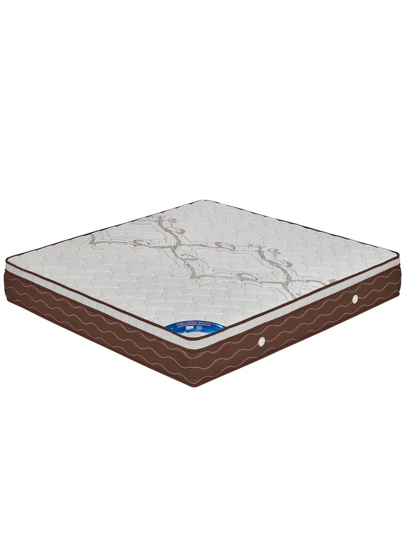 BACK CARE Orchid Plus Luxury Mattress - Advanced Design for Ideal Support of Heavy Weights Over 120 kg, Featuring Multi-layered Reinforced Bonnell Springs, High-Density Foam, Hotel-Grade Comfort with Antibacterial Treatment, and Innovative Ventilation Openings for Long-lasting Comfort and Sustainability 200x200x30 Cm - Image 5