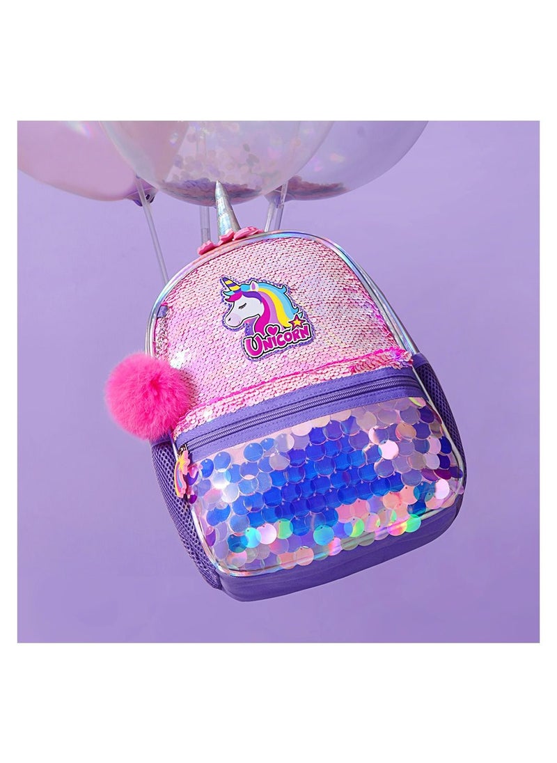 Eazy Kids Eazy Kids Unicorn Sparkle Backpack-Pink  - Image 3