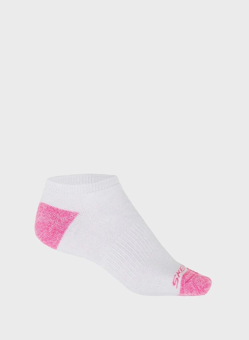 SKECHERS 6 Pack No Show Socks