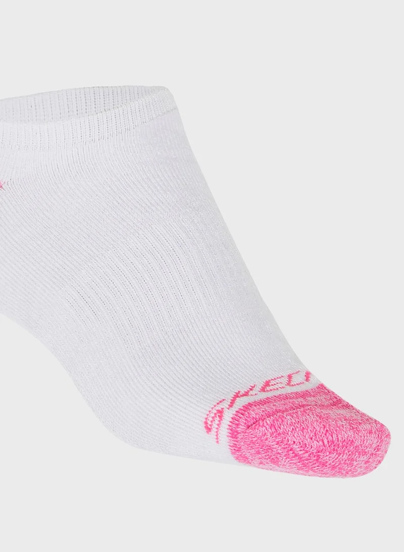 SKECHERS 6 Pack No Show Socks
