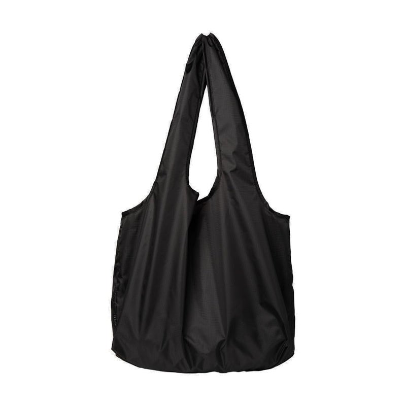 Thread Wallets Market Tote - Reusable Bag for Farmers Markets and Shopping, Foldable for Easy Storage (Black) - Image 1