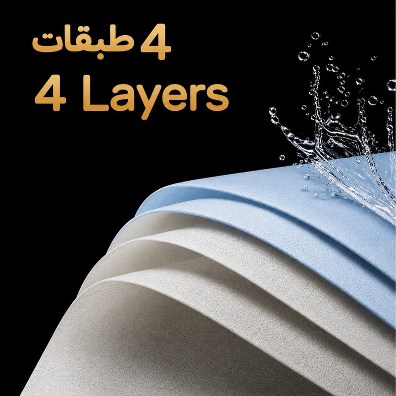 AURA Soft Facial Tissue 10 Pack x 600 Sheets, 4 Ply Premium Soft & Strong Tissue Paper, Ultra Soft Facial Tissues for Home, Office, Car & Travel, Gentle on Skin, White Tissue Napkins - Image 3
