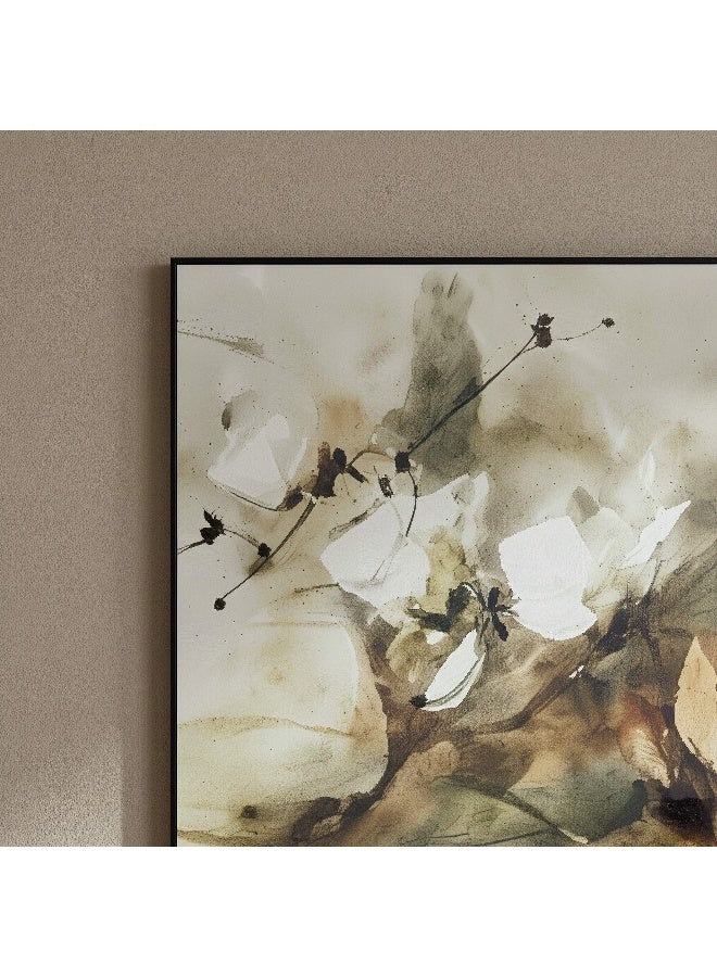 Home Box لوحة فنية لإكليل زهور مؤطرة - 60x90 سم - Image 2