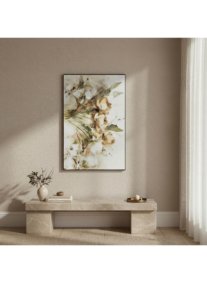 Home Box لوحة فنية لإكليل زهور مؤطرة - 60x90 سم - Image 4