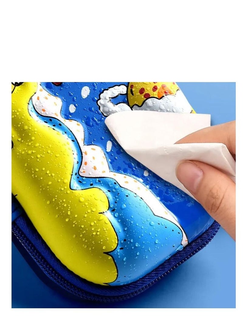 واي آند دي Pencil Case for Boys Girls 3D Decompression Pen Large Aesthetic Pencilcase with Compartments Big Capacity Pouch Cute Bag Office Box Organizer Secondary School - Image 4