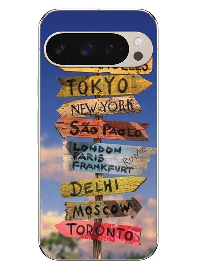 EYE CATCH Printed Protective Case Cover For Google Pixel 9 Pro  -  Tangled - Image 1
