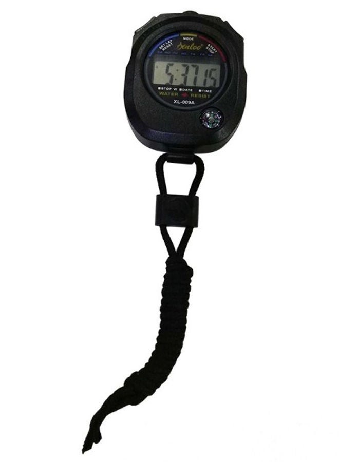 NIBEMINENT Portable Professional Waterproof Sports Timer Black 8x6.4x2.3cm - Image 2