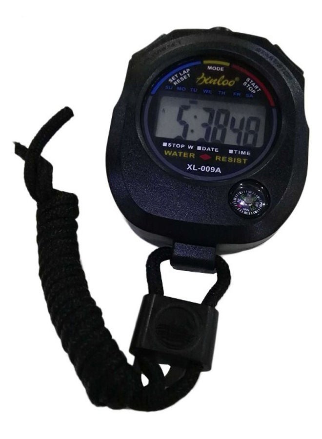 NIBEMINENT Portable Professional Waterproof Sports Timer Black 8x6.4x2.3cm - Image 3