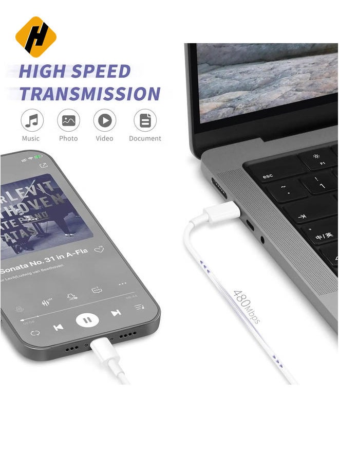 i.Phone Charger Fast Charging,[MFi Certified] 2Pack 20W Type C Fast Charger Block with 6FT USB C Charger Cable Compatible for i.Phone 14/13/12/11 Pro Max/11/Xs Max/XR/X,i.Pad,AirPods Pro