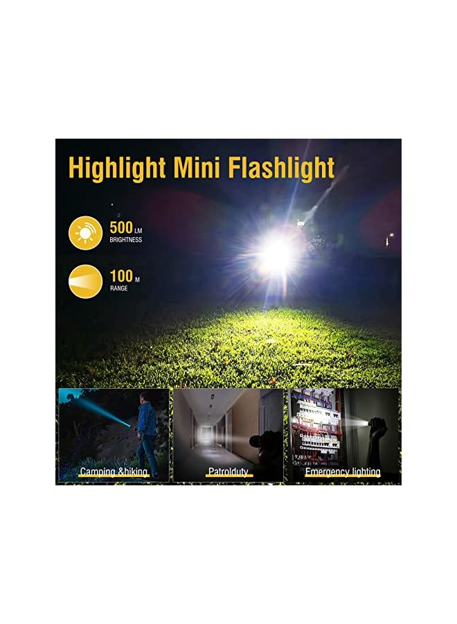 promass V3 Mini Powerful Keychain Flashlights with Red UV Blue Light,High Lumens 900LM USB-C Rechargeable Small Pocket EDC LED Flash Light-12 Modes,IP65 Waterproof,Tail Magnet - Image 3