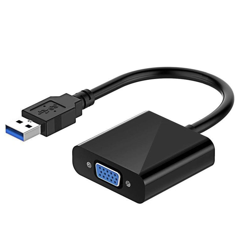 BigPlayer USB 3.0 to VGA Converter – External Video Adapter for Multi-Display Support, USB to VGA Graphic Card for PC, Laptop, Desktop - Image 1