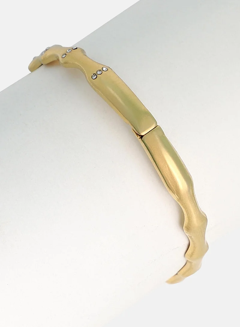 SOHI Bijou-Wave Bangle Artificial Bracelet Jewellery