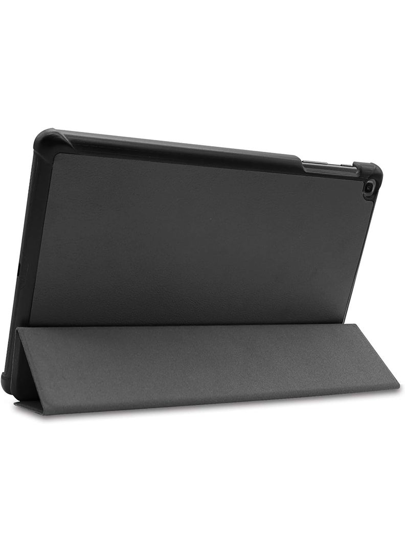 Theodor Protective Flip Case For Samsung Galaxy Tab A 10.1 (2019) SM-T510 With Trifold Stand Auto Wake Sleep Shockproof Cover Let that go B - Image 2