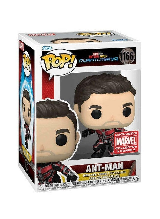 Funko POP! Ant-Man & The Wasp Quantumania Unmasked Ant-Man Marvel Collector Corps Exclusive - Image 2