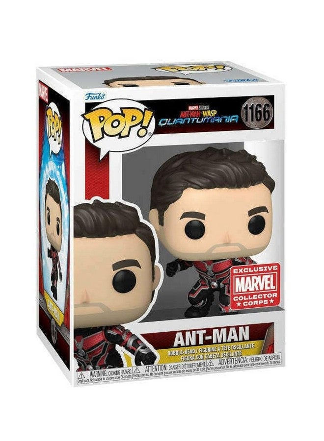 Funko POP! Ant-Man & The Wasp Quantumania Unmasked Ant-Man Marvel Collector Corps Exclusive - Image 1