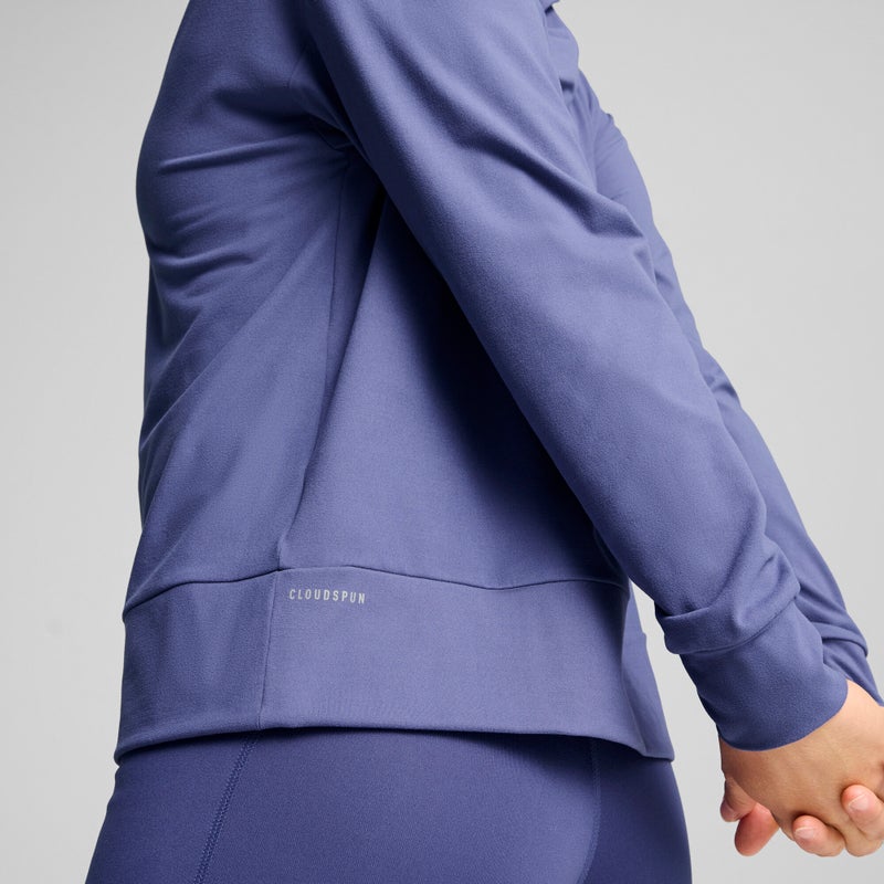 PUMA CLOUDPSUN Womens Blue Hoodie - Image 5