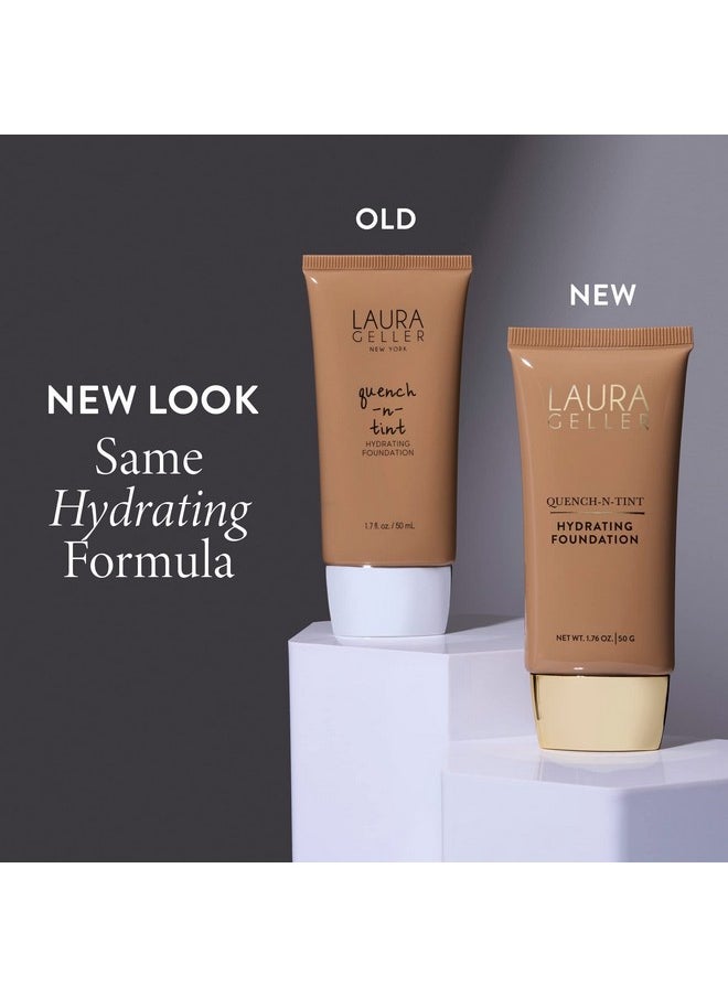 LAURA GELLER NEW YORK - Quench N Tint Hydrating Foundation Light Sheer To Light Buildable Coverage Natural Glow Finish Lightweight Formula With Hyaluronic Acid - Image 1
