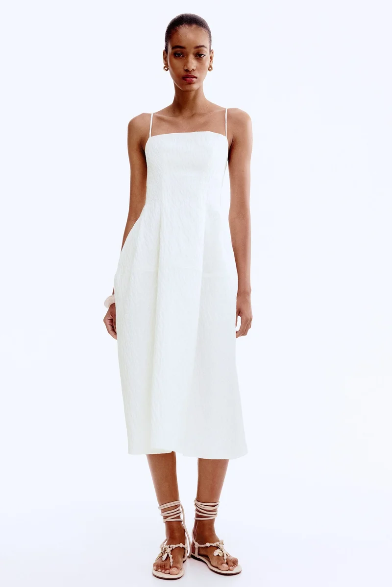 H&M Jacquard-weave dress