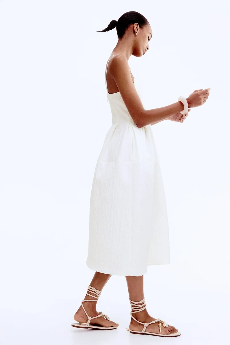 H&M Jacquard-weave dress