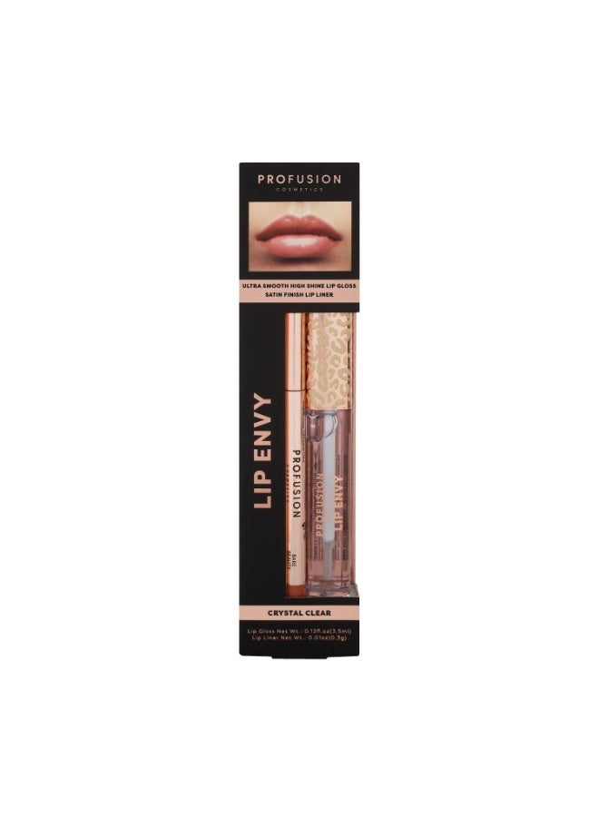 Profusion Cosmetics Gloss & + Lip Liner (High-Glossy) - Image 1