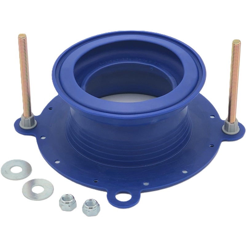 One-N-Done One N Done Toilet Repair Kit - Complete Toilet Seal Repair For Wax Seal  Rubber Gasket Ring  Premium Nuts Includes 3 1/2-Inch Locking Zinc Bolts - Easy Toilet Bowl Repair Solution T10-Ond-200-Mb - Image 1