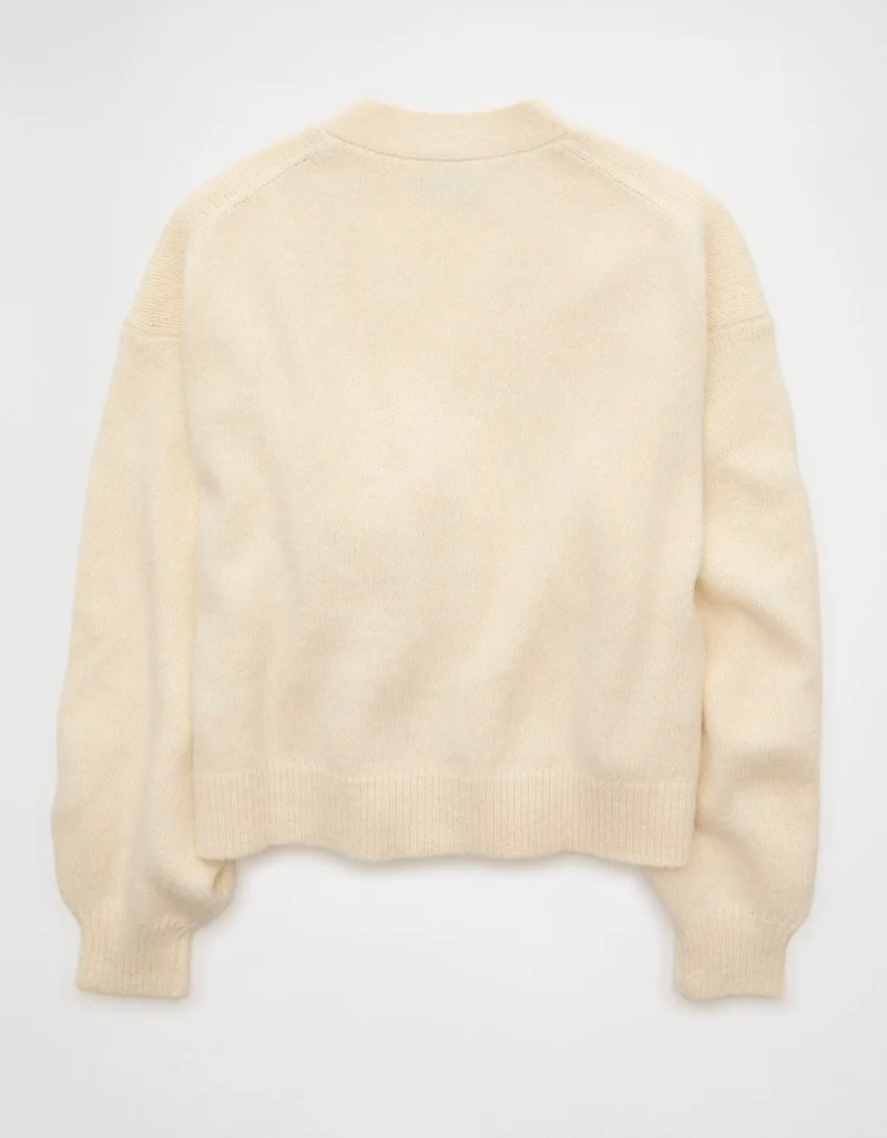 امريكان ايجل كارديجان بفيونكة وياقة على شكل حرف