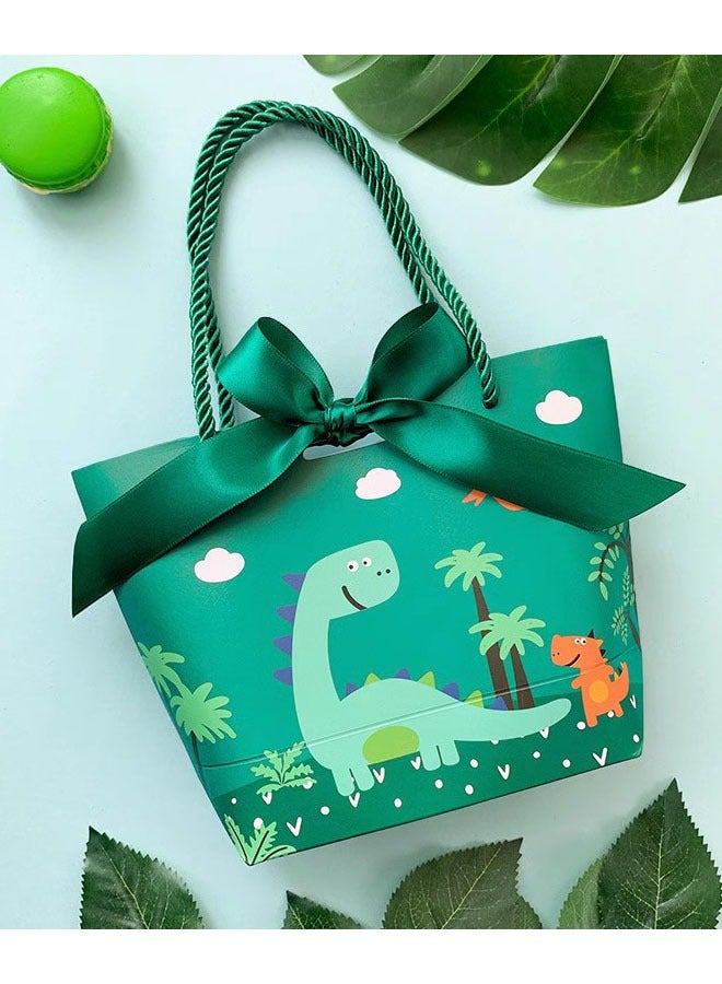 3 Pcs Gift Bag，Cartoon Animal Paper Bags With Handles 3 Styles Reusable Party Bags For Kid'S Birthday Party Supplies Holiday Treat Box Children'S Candy Packaging Bag - Image 4