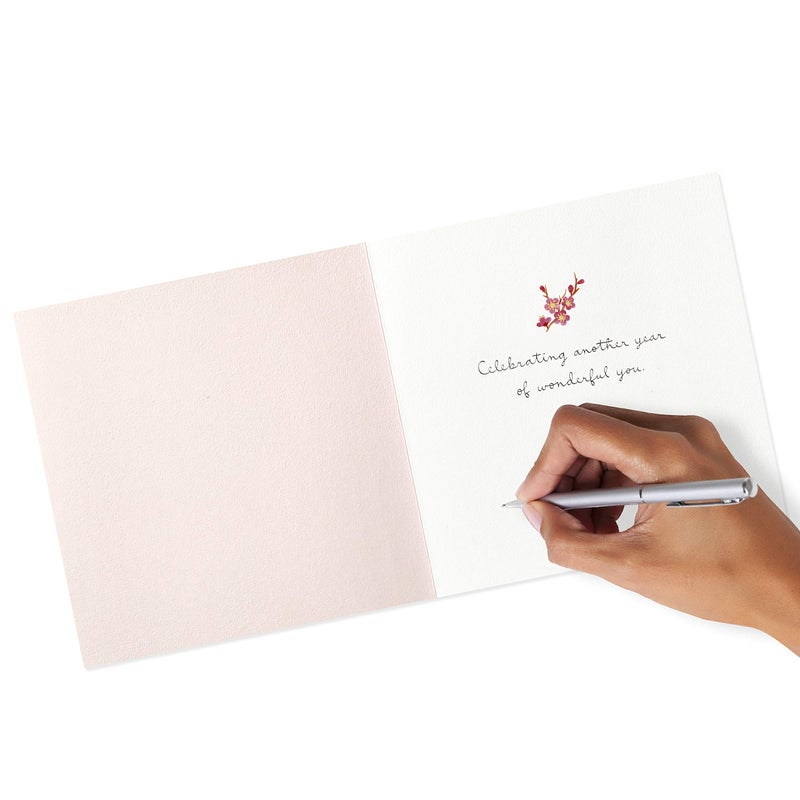 Hallmark Signature Birthday Card for Her (Cake) - Image 5