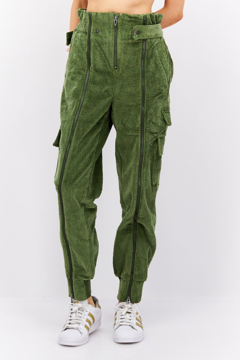 Adidas Adidas x Ivy Park Women Sportswear Fit Cargo Pants, Army Green  - Image 1