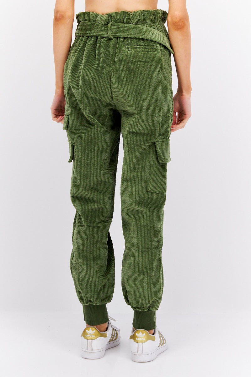 Adidas Adidas x Ivy Park Women Sportswear Fit Cargo Pants, Army Green  - Image 3