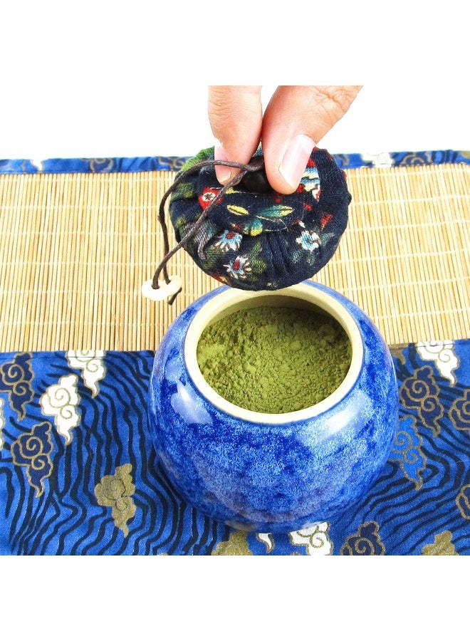 Artcome 12 Pieces Japanese Matcha Tea Set Matcha Bowl Matcha Whisk Whisk Holder Traditional Scoop Bamboo Brush And Bamboo Screen Handmade Matcha Ceremony Kit For Traditional Japanese Tea Ceremony  - Image 3