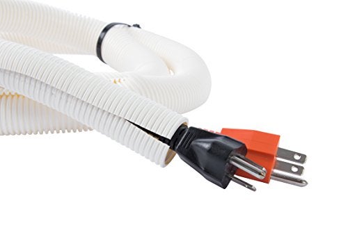 Gardner Bender FLX-3810W, White Split Flex Tubing, ⅜ inch x 10 ft - Image 3