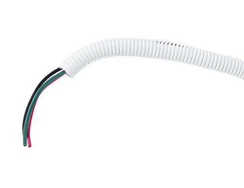 Gardner Bender FLX-3810W, White Split Flex Tubing, ⅜ inch x 10 ft - Image 4