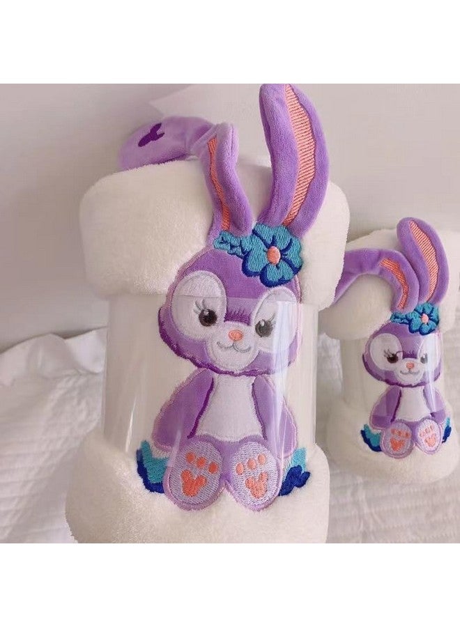 Home-Cloud HomeCloud Super Soft Rabbit Bath Towel with Hand/face Towel for Women/Girls & Kids | 3X Softer Than Cotton Towels | A Gift for Baby Shower | Set of 2 (144x75cm) + (74x34cm) - Image 1