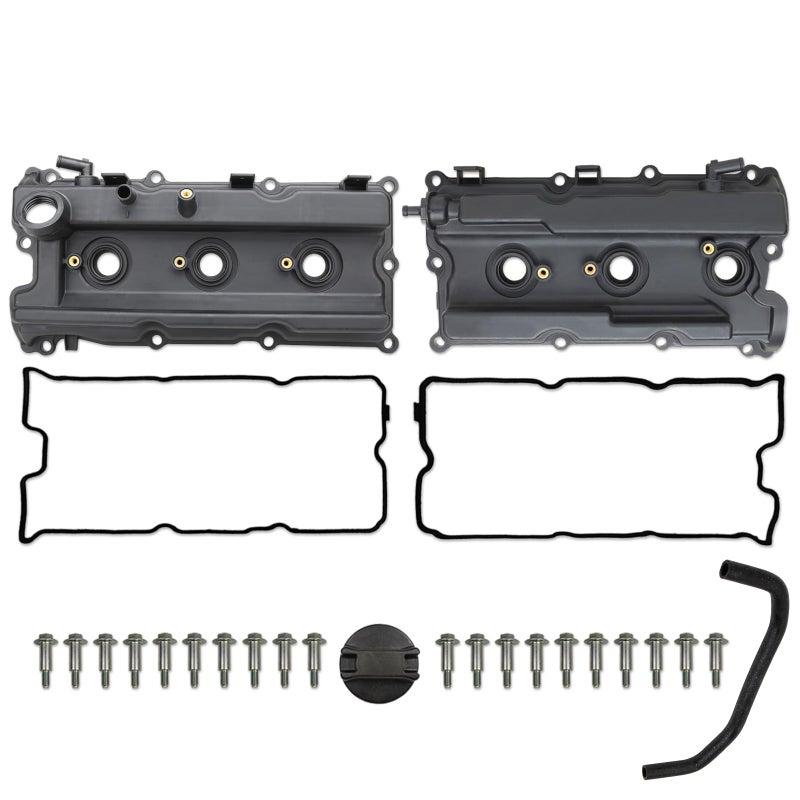 Engine Valve Cover Compatible with Nissan Xterra Pathfinder Frontier NV1500 NV2500 NV3500 20102021 40L V6 Replace 13264EA200 13264EA210