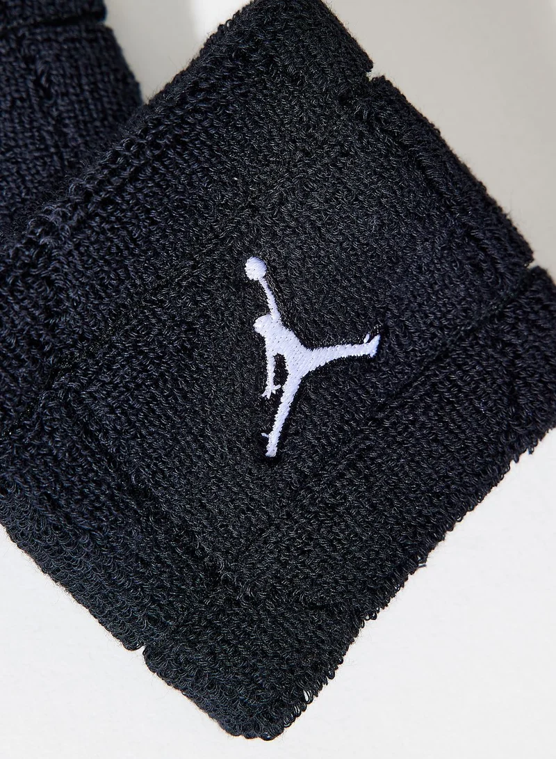 جوردن JORDAN M WRISTBANDS 2 PK TERRY