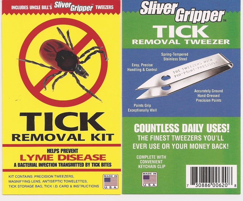 Sliver Gripper Uncle Bills Sliver Gripper Tick Splinter Removal Kit