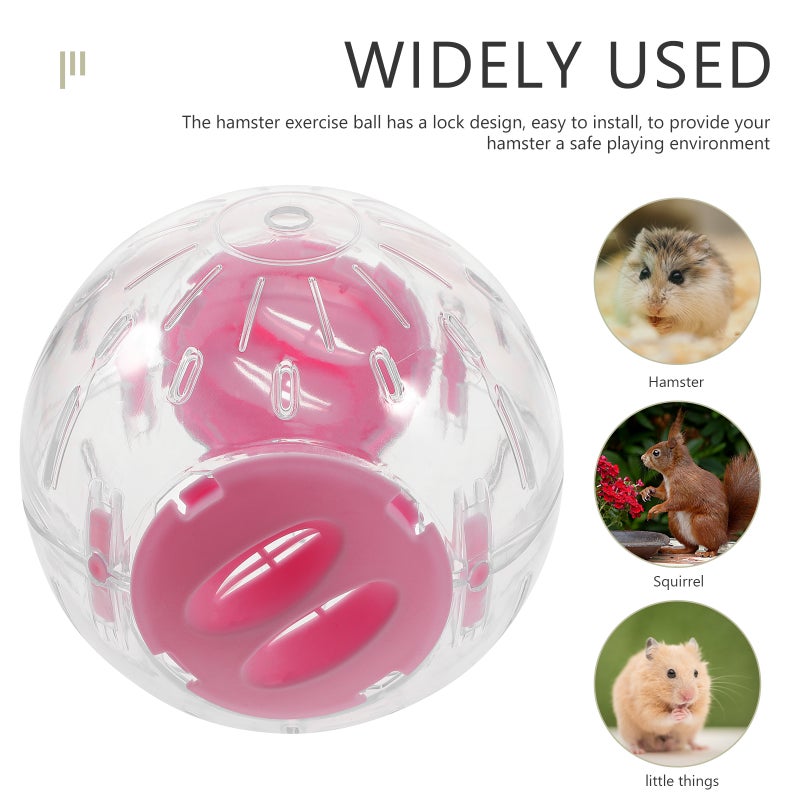 🏋️ كرة تمرين صغيرة للحيوانات للجرذ والهمستر مع فتحات تهوية - Image 1