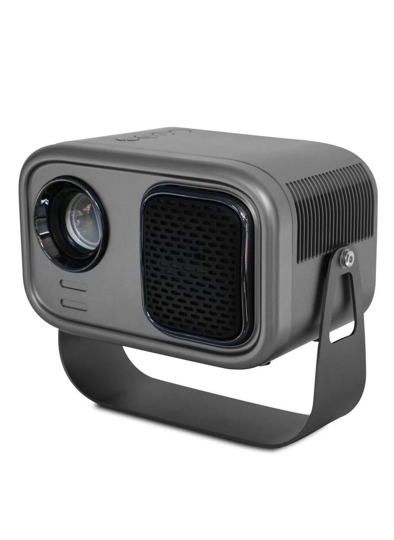 Generic - K6 Android 9.0 Mini Projector Video Beamer Supported 1080P WiFi Bluetooth Smart Home Theater Movie Airplay Miracast - Image 1