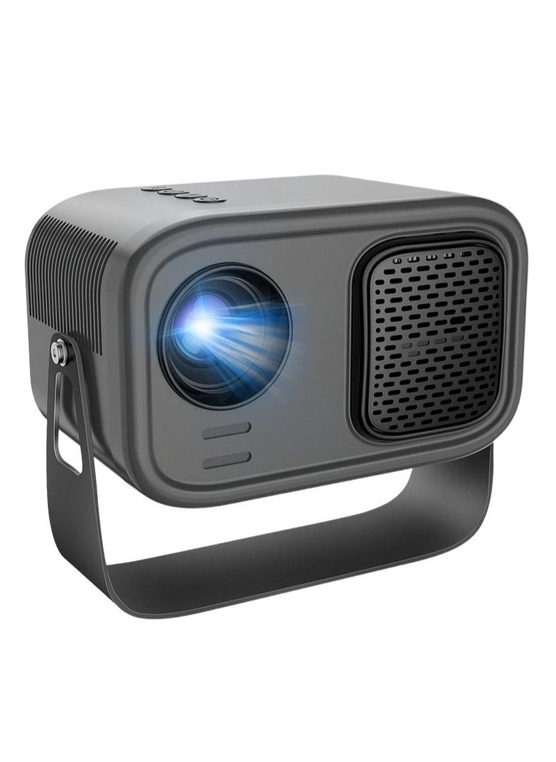 Generic - K6 Android 9.0 Mini Projector Video Beamer Supported 1080P WiFi Bluetooth Smart Home Theater Movie Airplay Miracast - Image 1